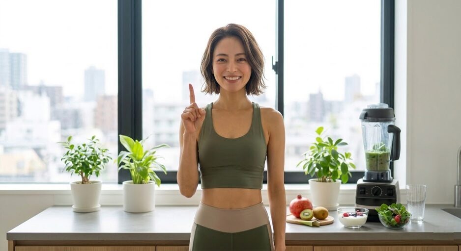 腸活サプリをおすすめする女性