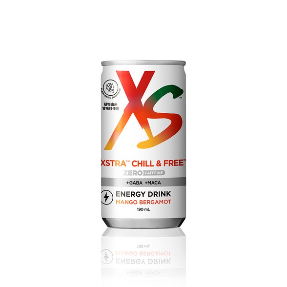 アムウェイ XS エナジードリンク エクストラ チルアンドフリー 24本入り パッケージ画像